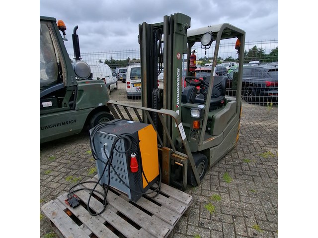 Elektrische vorkheftruck, jungheinrich, efg df 15, 1996 - afbeelding 1 van  20