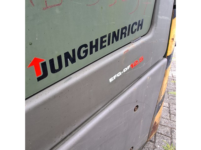 Elektrische vorkheftruck, jungheinrich/ameise, efg df 12.5, 1996 - afbeelding 4 van  17