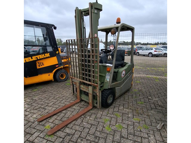 Elektrische vorkheftruck, jungheinrich/ameise, efg df 12.5, 1996 - afbeelding 1 van  17