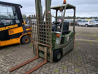 Elektrische vorkheftruck, jungheinrich/ameise, efg df 12.5, 1996