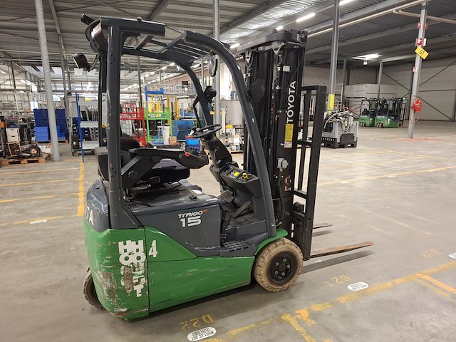 Elektrische vorkheftruck toyota, traigo 48 15, bouwjaar 2018 - afbeelding 18 van  22