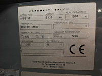 Elektrische vorkheftruck, toyota, traigo 48 15 - afbeelding 6 van  20