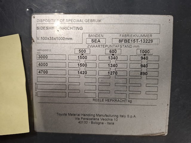 Elektrische vorkheftruck, toyota, traigo 48 15 - afbeelding 5 van  21