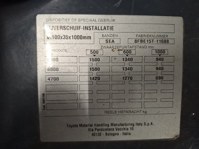 Elektrische vorkheftruck toyota, traigo 48 15 - afbeelding 7 van  24