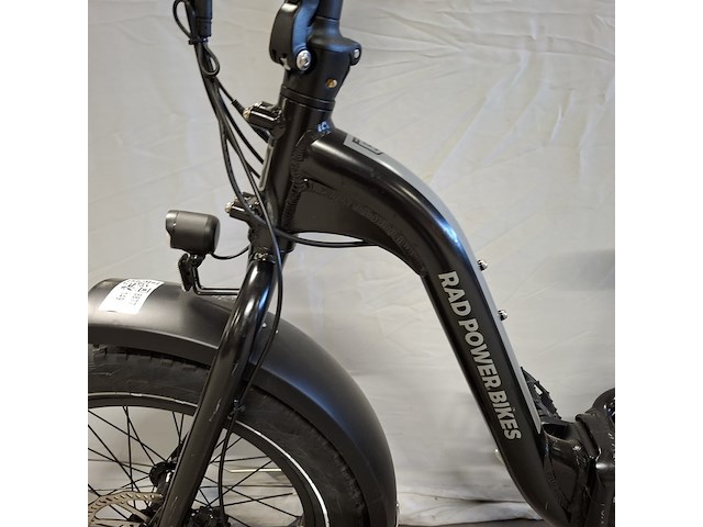 Elektrische vouwfiets, rad power bikes, radexpand, zwart - afbeelding 7 van  20