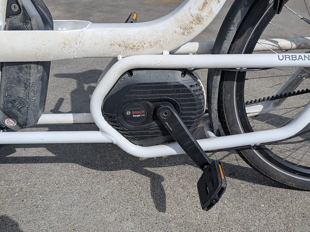 Elektrische vrachtfiets, urban arrow, tender, 2022, met bosch cargo line aandrijving - afbeelding 9 van  22