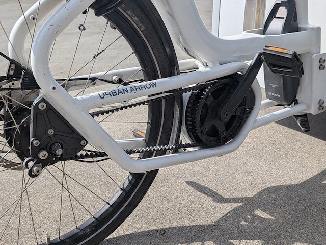 Elektrische vrachtfiets, urban arrow, tender, 2022, met bosch cargo line aandrijving - afbeelding 11 van  22
