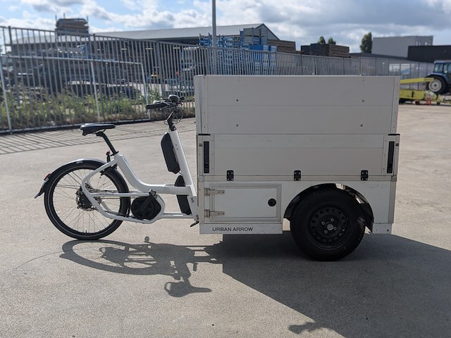 Elektrische vrachtfiets, urban arrow, tender, 2022, met bosch cargo line aandrijving - afbeelding 19 van  22