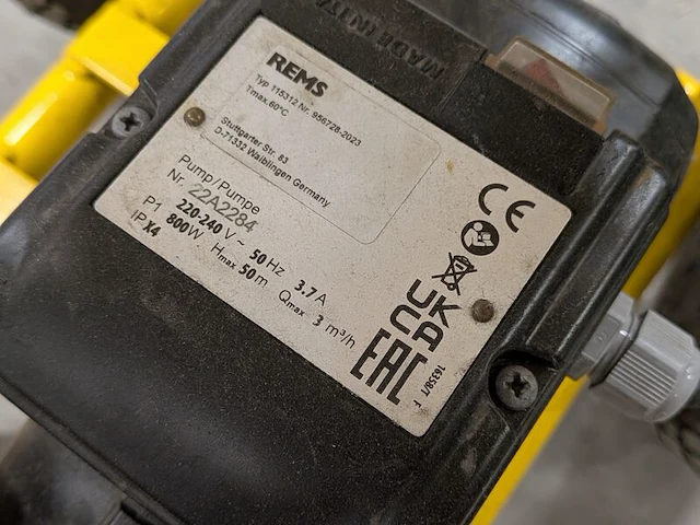 Elektrische vul- en spoeleenheid en omsnoeringsset - afbeelding 4 van  7