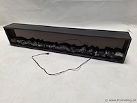 Elektrische wandhaard - ca. 150x18x29 cm - afbeelding 1 van  5