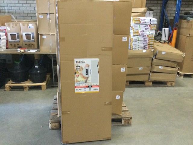 Elektrische wandradiator belrad, blrew006, wit - afbeelding 2 van  3
