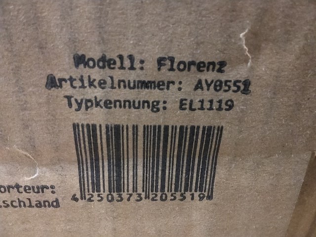 Elektrische wandsfeerhaard, el fuego, florenz - afbeelding 3 van  3