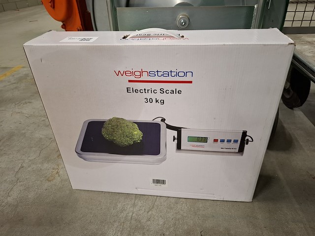 Elektrische weegschaal weighstation - afbeelding 1 van  4
