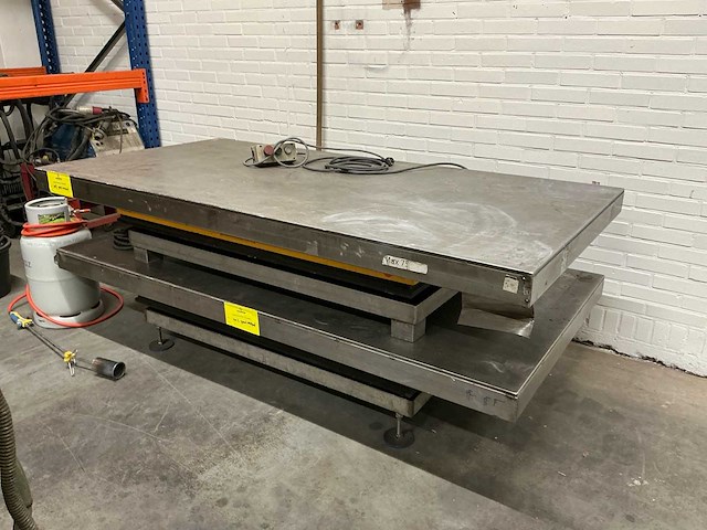 Elektrische werkbank - schaar heftafel / werkbank (5x) - afbeelding 1 van  7