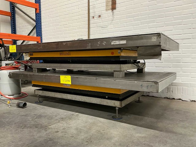 Elektrische werkbank - schaar heftafel / werkbank (5x) - afbeelding 2 van  7