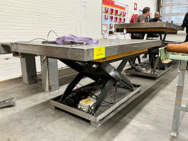 Elektrische werkbank - schaar heftafel / werkbank (5x) - afbeelding 3 van  7