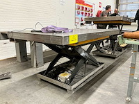 Elektrische werkbank - schaar heftafel / werkbank (5x) - afbeelding 3 van  7