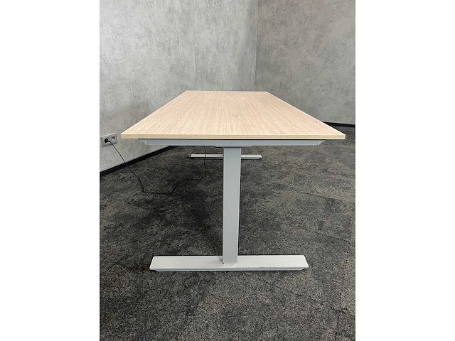 Elektrische zit-sta bureau met ladenblok 180x80 - afbeelding 12 van  15