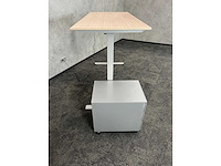 Elektrische zit-sta bureau met ladenblok 180x80 - afbeelding 15 van  15
