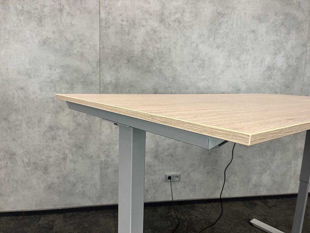 Elektrische zit-sta bureau met ladenblok 180x80 - afbeelding 6 van  15