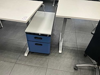 Elektrische zit sta hoek bureau (2x) - afbeelding 4 van  5
