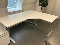 Elektrische zit sta hoek bureau (2x) - afbeelding 2 van  6