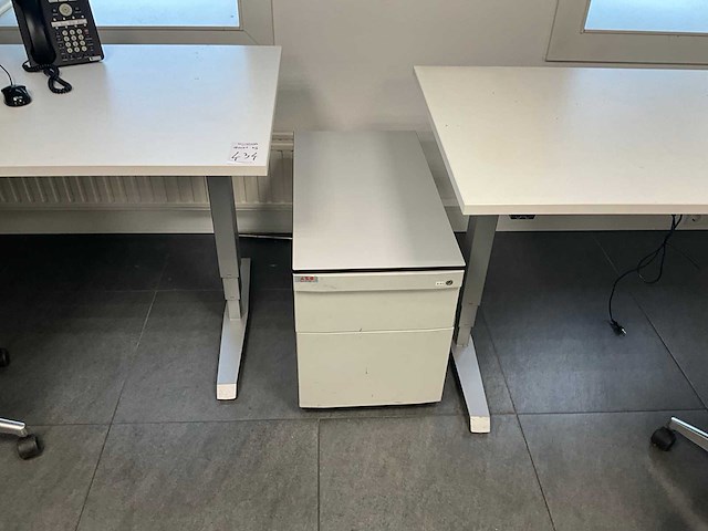 Elektrische zit sta hoek bureau (2x) - afbeelding 4 van  6