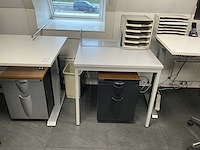 Elektrische zit sta hoek bureau (3x) - afbeelding 5 van  9