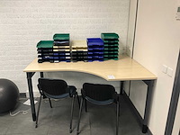 Elektrische zit sta hoek bureau (3x) - afbeelding 7 van  9
