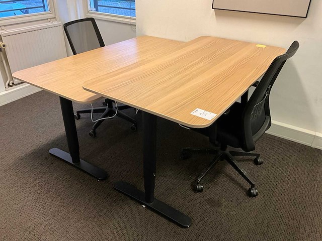 Elektrische zit/sta bureau (2x) - afbeelding 1 van  10