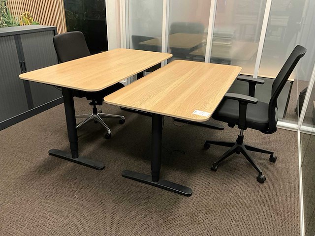 Elektrische zit/sta bureau (2x) - afbeelding 1 van  6