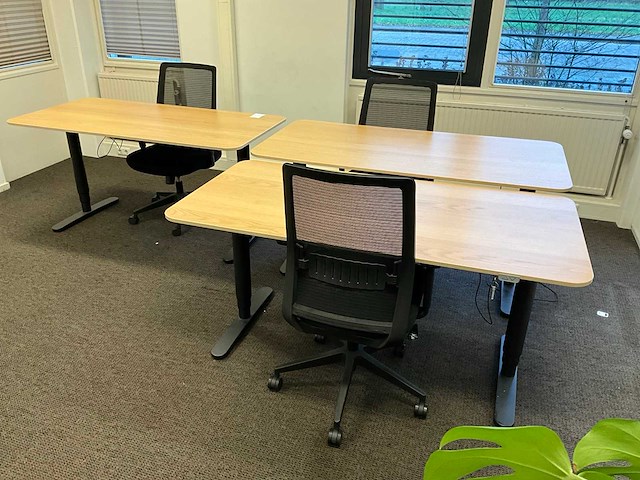 Elektrische zit/sta bureau (3x) - afbeelding 1 van  11