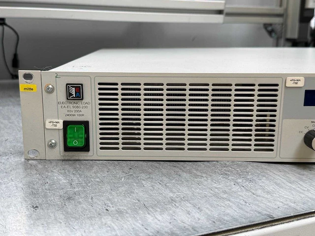 Elektro automatik - el 9080-200 2400w - labvoeding - afbeelding 2 van  4