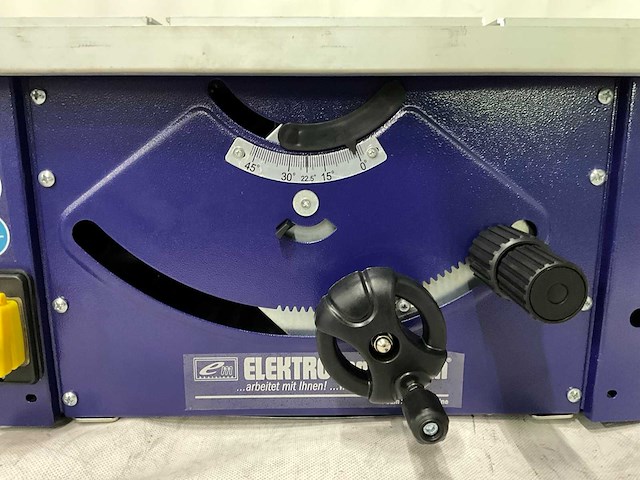 Elektro maschinen - psem 2505p top line - zaagmachine - afbeelding 5 van  19