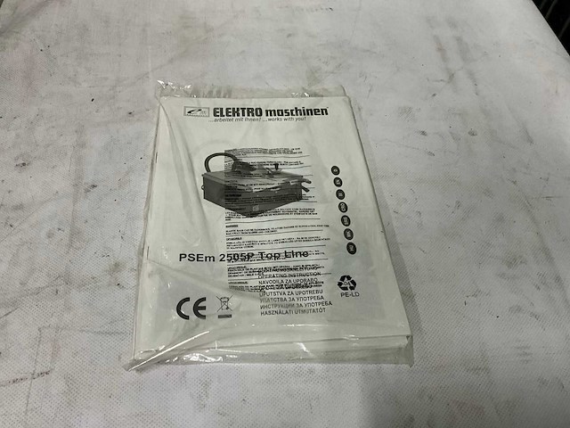 Elektro maschinen - psem 2505p top line - zaagmachine - afbeelding 10 van  19