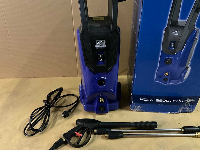 Elektro maschinen / rheinmetall hdem 2900 profiline hogedrukreiniger 150bar werkdruk 570l/h 2.95kw - afbeelding 1 van  2