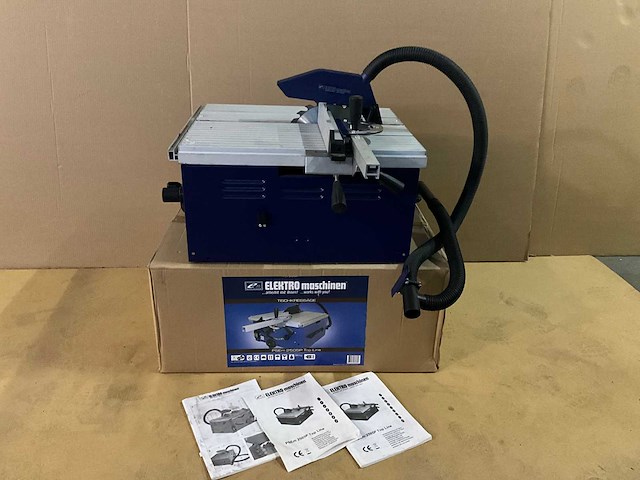 Elektro maschinen zaagtafel psem 2505p 1,8kw 230v topline 224mm - afbeelding 1 van  3