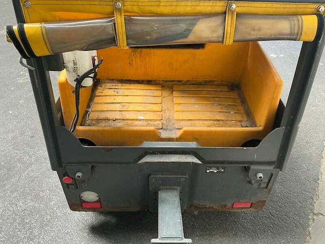 Elektro trekker, jungheinrich, esz-570, geel, 2014 - afbeelding 6 van  15
