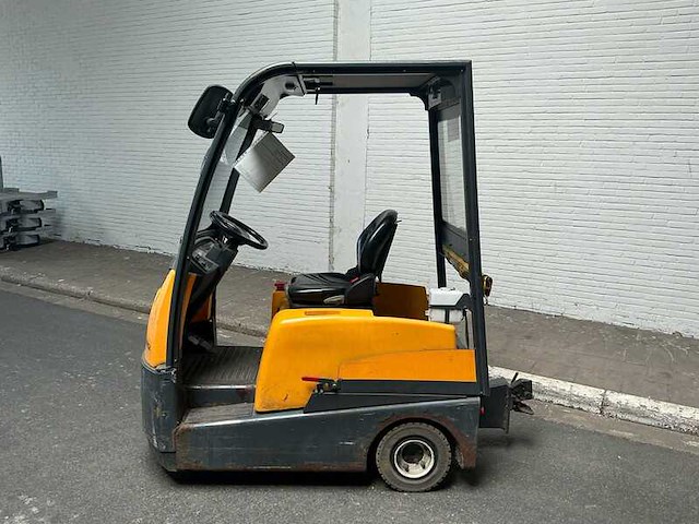 Elektro trekker, jungheinrich, esz-570, geel, 2014 - afbeelding 8 van  15