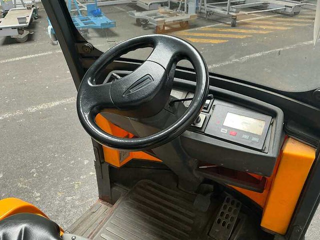 Elektro trekker, jungheinrich, esz-570, geel, 2014 - afbeelding 15 van  15