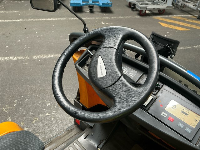 Elektro trekker, jungheinrich, esz-570, geel, 2015 - afbeelding 10 van  11