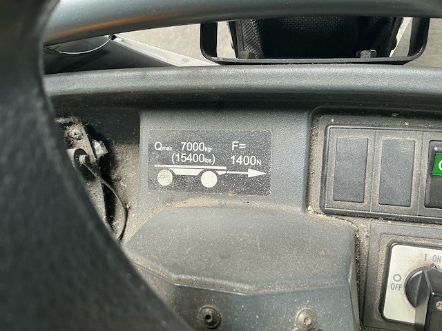 Elektro trekker, jungheinrich, esz-570, geel, 2015 - afbeelding 11 van  11