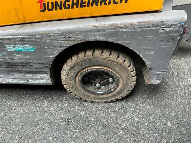 Elektro trekker, jungheinrich, esz-570, geel, 2017 - afbeelding 4 van  13