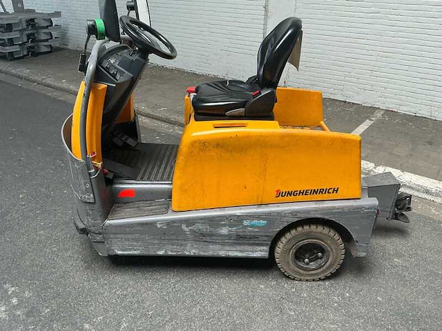 Elektro trekker, jungheinrich, esz-570, geel, 2017 - afbeelding 6 van  13