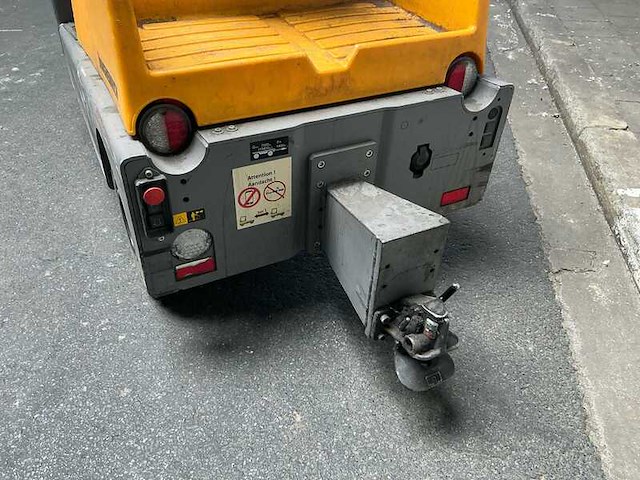 Elektro trekker, jungheinrich, esz-570, geel, 2017 - afbeelding 9 van  13