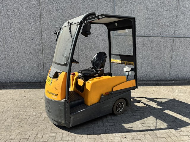 Elektro trekker, jungheinrich, esz-570, geel, 2017 - afbeelding 1 van  14