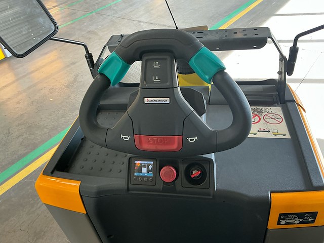 Elektro trekker, jungheinrich, ezs-350-a-ftf, geel, 2018, elektrisch - afbeelding 8 van  12