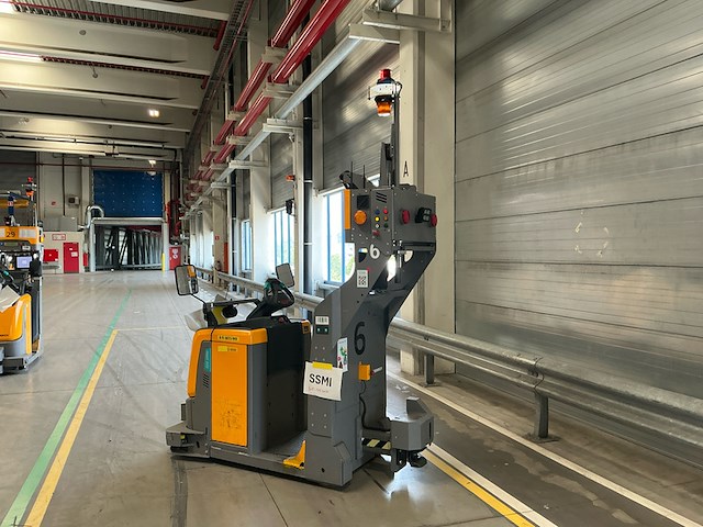 Elektro trekker, jungheinrich, ezs-350-a-ftf, geel, 2018, elektrisch - afbeelding 10 van  15