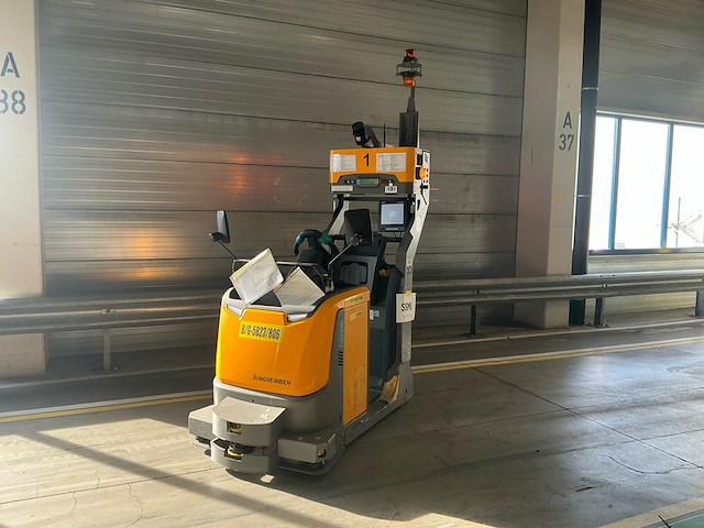 Elektro trekker, jungheinrich, ezs-350-a-ftf, geel, 2018, elektrisch - afbeelding 5 van  12