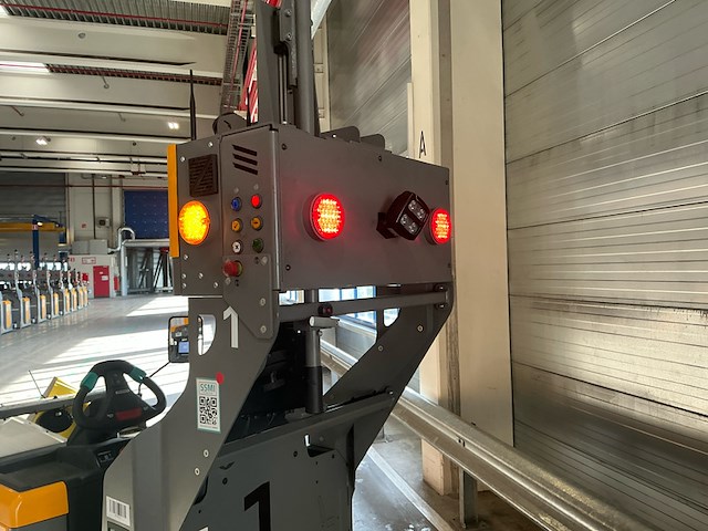 Elektro trekker, jungheinrich, ezs-350-a-ftf, geel, 2018, elektrisch - afbeelding 7 van  12